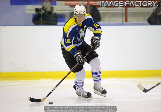 2012-11-18 Hockey Club Black Angels Milano-Hockey Blue Beavers Zanica